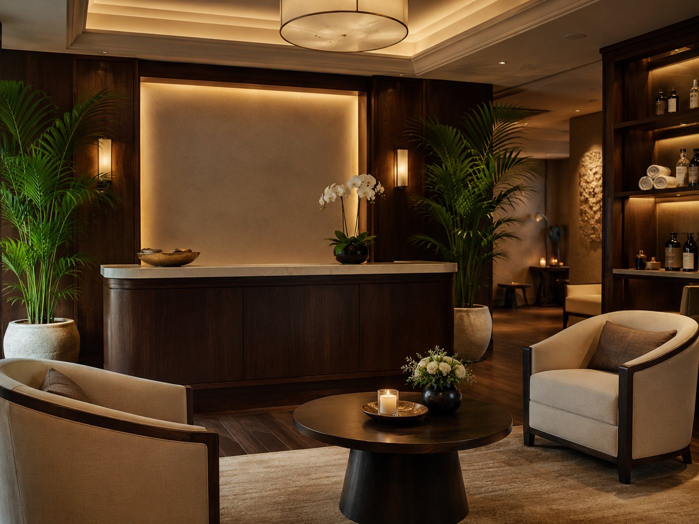 Bursa Massage karşılama ve dinlenme alanı